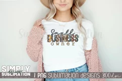 Small Business Owner Sublimation Png | T-Shirts Design Product Image 2