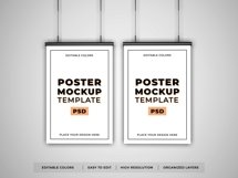 Poster Frame Mockup Template Bundle Vol 4 Product Image 7