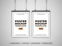 Poster Frame Mockup Template Bundle Vol 4 Product Image 7