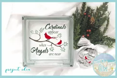 Cardinals Appear When Angels Are Near Christmas Quote Product Image 2