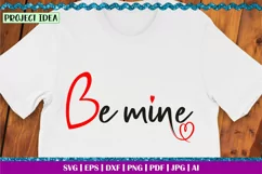 Be mine svg| Valentine Hearts svg | Be my valentine svg Product Image 2