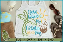 Now Where's My Cabana Boy Beach SVG File Product Image 3