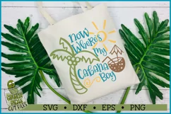 Now Where's My Cabana Boy Beach SVG File Product Image 4