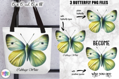 Butterflies with Inspirational Quotes, Butterfly Clipart Product Image 1