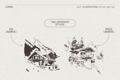 Alpine Cabin Collection Sketches Product Image 3