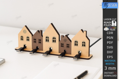 Cable Organizer Laser Cut|Desk Cord Holder|Office Design SVG Product Image 1