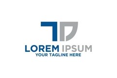 Letter TD Luxury Logo Template Product Image 1
