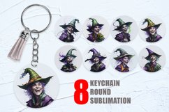 Cackling Witch Keychain | Keyring Product Image 1