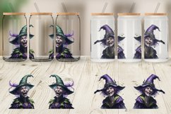 Cackling Witch Glass Can Wraps Product Image 5