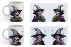 Cackling Witch | Mug sublimation design Product Image 6