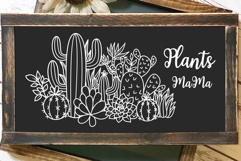 Cactus Svg, Succulent Svg, Cactus Border, Plants Svg. Product Image 4