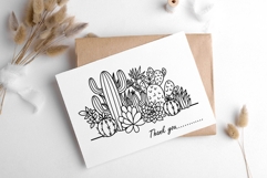 Cactus Svg, Succulent Svg, Cactus Border, Plants Svg. Product Image 6