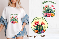 Cactus flower clipart PNG design | Desert flower sublimation Product Image 1
