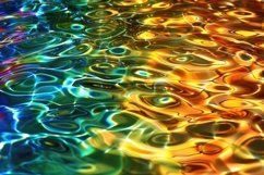 Colorful Reflections on the Water Background Wallpaper Product Image 1
