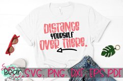 Distance Yourself Over There - A Social Distancing SVG Product Image 1