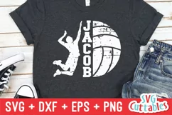 Volleyball SVG | Volleyball Template 0042 | Shirt Design Product Image 1