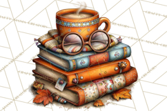 Cozy Coffee Shop PNG Clipart, Cute Barista Clip Art Cafe PNG Product Image 2