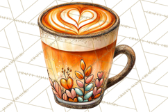 Cozy Coffee Shop PNG Clipart, Cute Barista Clip Art Cafe PNG Product Image 5
