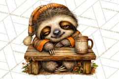 Cozy Coffee Shop PNG Clipart, Cute Barista Clip Art Cafe PNG Product Image 5