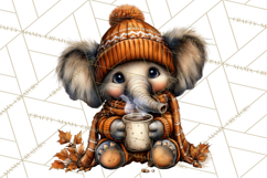 Cozy Coffee Shop PNG Clipart, Cute Barista Clip Art Cafe PNG Product Image 3