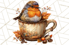 Cozy Coffee Shop PNG Clipart, Cute Barista Clip Art Cafe PNG Product Image 3