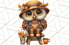 Cozy Coffee Shop PNG Clipart, Cute Barista Clip Art Cafe PNG Product Image 2