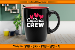Cafeteria Crew SVG Funny School Kitchen Team Design Product Image 3