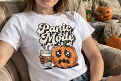 Caffeinated Retro Halloween Sublimation Product Image 5
