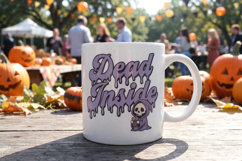 Caffeinated Retro Halloween Sublimation Product Image 16