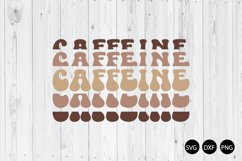 Caffeine SVG, Caffeine PNG, Coffee SVG, Retro Coffee SVG Product Image 1