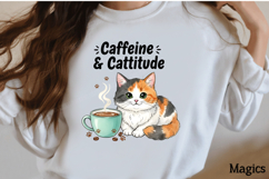 Caffeine and cattitude png Product Image 2