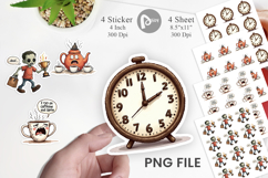 Caffeine Fueled Commerce Sticker Product Image 1