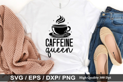 Coffee SVG Design - All i need is coffee and mascara Product Image 5