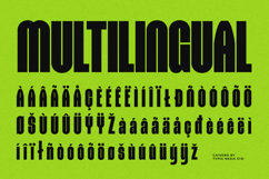 Caivero - Super Condensed Bold Sans Display Font Product Image 11