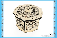 Decorative Hexagonal Box - Ideal Template for Storage Product Image 2