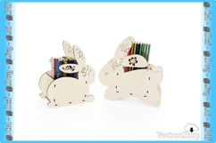 Decorative Rabbit-Shaped Box - Ideal for Desk Organization Product Image 1