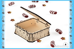 Laser Cut Love Box SVG DXF Digital File for Valentine's Day Product Image 8