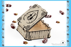 Laser Cut Love Box SVG DXF Digital File for Valentine's Day Product Image 9