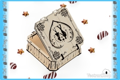 Laser Cut Love Box SVG DXF Digital File for Valentine's Day Product Image 11