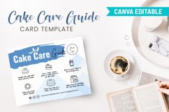 Cake Care Guide Editable Template Product Image 9