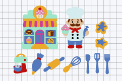 Baking Elements 3D SVG Product Image 2