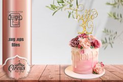 Hello 30 cake topper Product Image 2