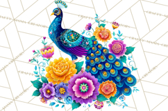 Calavera Critters Clipart, Dia de los Muertos Animals PNG Product Image 4