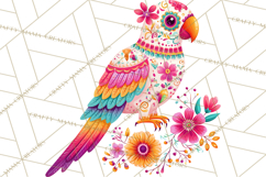 Calavera Critters Clipart, Dia de los Muertos Animals PNG Product Image 5