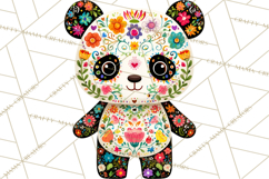 Calavera Critters Clipart, Dia de los Muertos Animals PNG Product Image 3