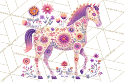 Calavera Critters Clipart, Dia de los Muertos Animals PNG Product Image 4
