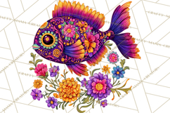 Calavera Critters Clipart, Dia de los Muertos Animals PNG Product Image 2