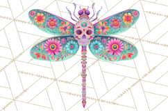 Calavera Critters Clipart, Dia de los Muertos Animals PNG Product Image 5