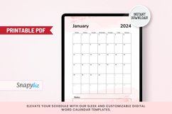 Printable Calendar 2024 Product Image 3