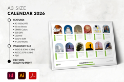A3 Calendar 2026 Product Image 2